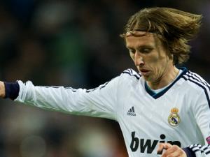 لاعب الوسط الكرواتي لوكا مودريتش 