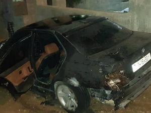 مستوطنون يحرقون عدة مركبات جنوب وشرق نابلس