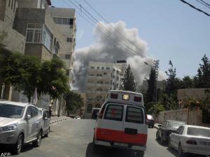 إصابتان بانفجار جسم مشبوه شرق غزة