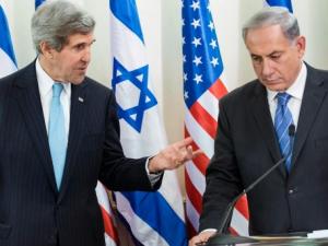 نتنياهو وكيري