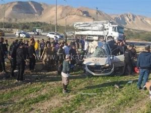 الكشف عن السبب الرئيسي لحادثة مصرع 8 فلسطينيين قرب أريحا