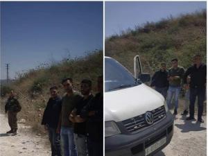 الاحتلال يحتجز 4 من ضباط الشرطة الفلسطينية على حوارة