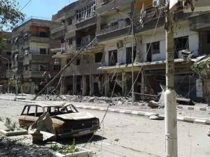 اعتصام في رام الله: حيّدوا اليرموك 