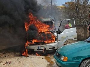 استمرار الخروقات الإسرائيلية: شهيد بقصف استهدف مركبة جنوبي لبنان