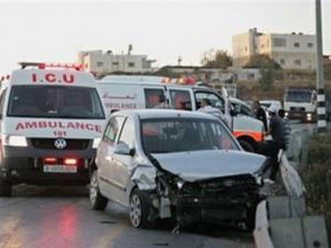مصرع شاب بحادث سير ذاتي برام الله والشرطة تناشد بعدم قيادة المركبات "المشطوبة"