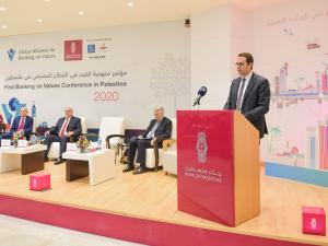 بنك فلسطين ينظم مؤتمراً حول منهجية القيم في العمل المصرفي بالشراكة مع التحالف العالمي للبنوك الملتزمة بالقيم
