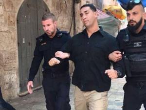 اعتقال حارس المسجد الأقصى
