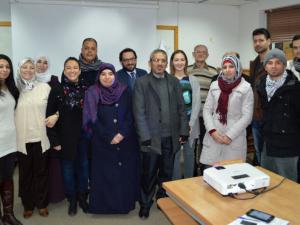 صورة من الورشة
