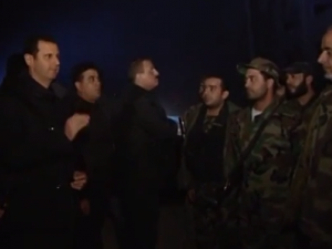 بشار الاسد في جوبر