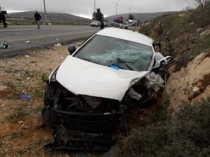 الشرطة: وفاة مواطن في حادث سير ذاتي غرب رام رام الله
