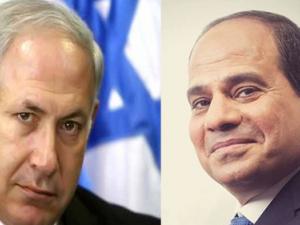 نتنياهو يهنئ السيسي بفوزه