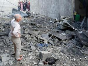 بالصور 18 إصابة في انفجار عرضي في أحد منازل ببيت حانون شمال القطاع