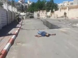 شهيد برصاص الاحتلال في الخليل بزعم محاولته القاء قنبلة تجاه الجنود