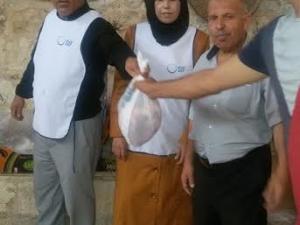 توزيع الاضاحي 