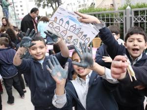 بمشاركة الآلاف من أطفال رام الله.. اختتام مهرجان "نوار نيسان"