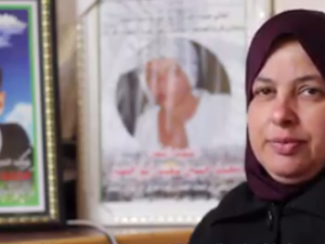 والدة الشهيد أبو خصير